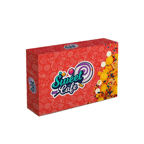 Branded candy box with multi colour printing and matte lamination