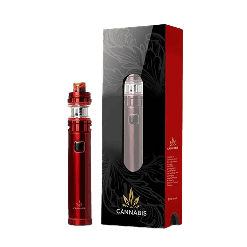 Custom Vape packaging with full colour printing and window to display the product